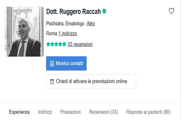 dott. ruggero raccah