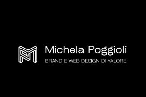 Uno dei migliori grafici freelance a Roma è Michela Poggioli, logo