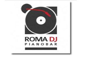 Uno dei migliori servizi DJ per matrimoni a Roma è Roma DJ Pianobar, logo