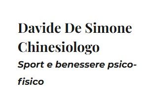 Davide De Simone, logo