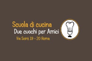 scuole di cucina - Due cuochi per Amici logo